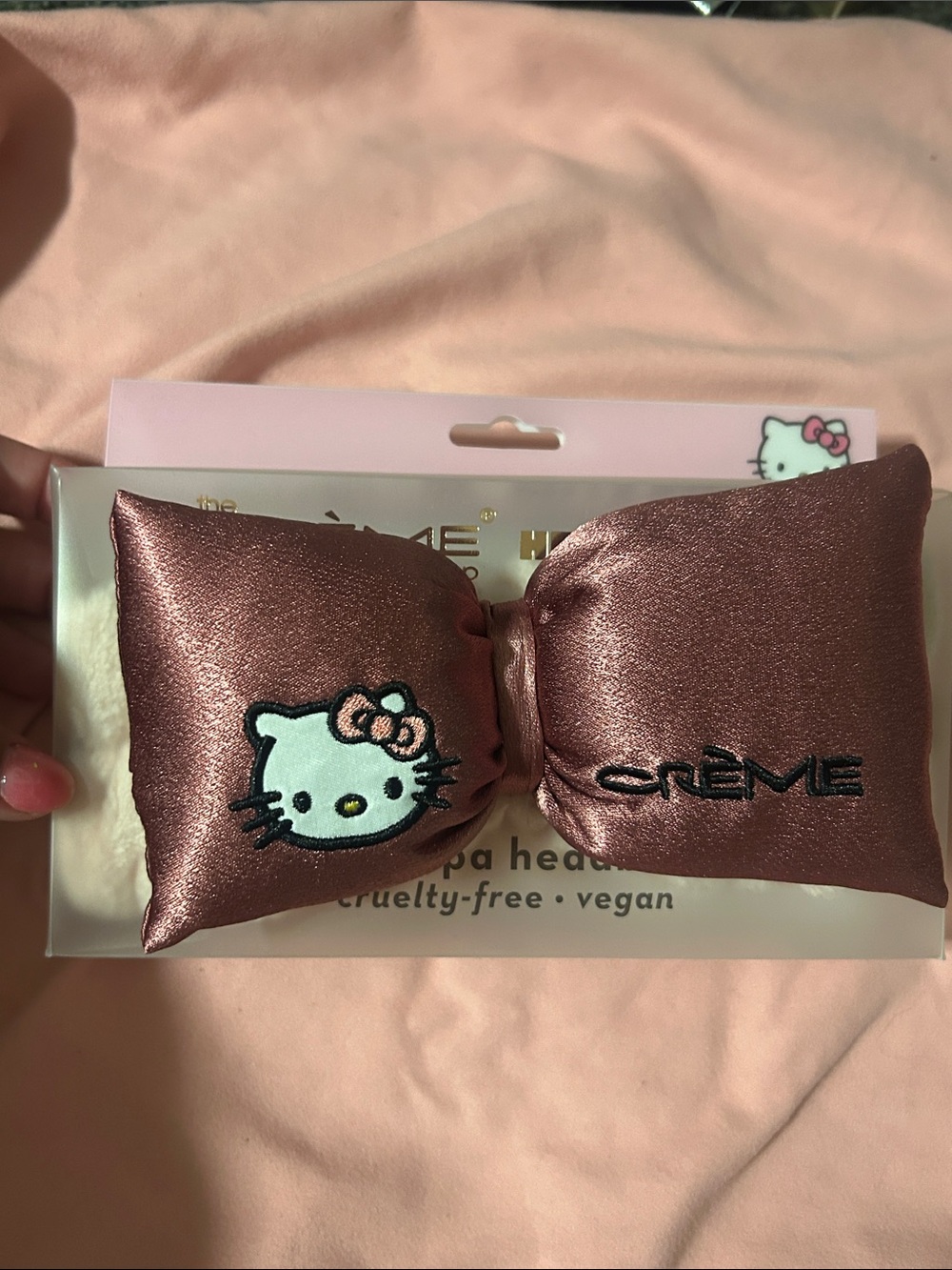 The Crème Shop X Hello Kitty Plush Spa Headband